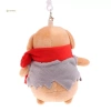 MUQV 12cm Đồ chơi nhồi bông dễ thương nhúng sốt chó – búp bê mặt dây chuyền sang trọng, quà tặng trẻ em 2