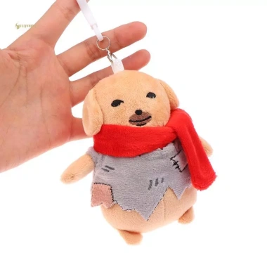 MUQV 12cm Đồ chơi nhồi bông dễ thương nhúng sốt chó – búp bê mặt dây chuyền sang trọng, quà tặng trẻ em 3 MUQV 12cm Đồ chơi nhồi bông dễ thương nhúng sốt chó – búp bê mặt dây chuyền sang trọng, quà tặng trẻ em 3