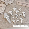 MUQV 50 Cái Nơ Móng Tay 3D Satin Ánh Sáng, Ruy Băng Nhiều Màu, Kim Cương Giả DIY - Phụ Kiện Làm Móng Tay Quyến Rũ 10