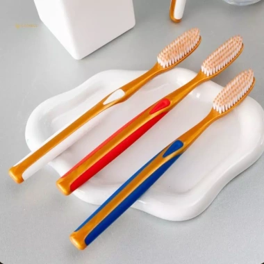 MUQV 6 Bàn Chải Đánh Răng Lớn Mềm - Thiết Kế Rộng Chống Trơn Trượt, Bàn Chải Chữ U Mở Rộng