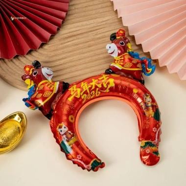 MUQV Bộ 10 Mũ Bóng Hình Ngựa Trẻ Em - Lễ Kỷ Niệm & Party, Giá 52.380 VND