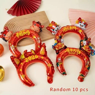 MUQV Bộ 10 Mũ Bóng Hình Ngựa Trẻ Em - Lễ Kỷ Niệm & Party, Giá 52.380 VND