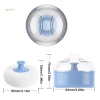 MUQV Bông Phấn Talc Baby Soft Đựng Hộp - Sponge Powder Puff Cho Mặt và Body, Giá 47.080₫ (Giảm từ 60.262₫) 9