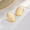 MUQV Bông Tai Acrylic Hình Bầu Dục Phóng Đại - Dự Tiệc & Quà Tặng 66.990 VND 2