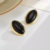 MUQV Bông Tai Acrylic Hình Bầu Dục Phóng Đại - Dự Tiệc & Quà Tặng 66.990 VND 8