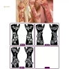 MUQV Cặp Chuyển Tay Tạm Thời Henna và Tranh Hoa Stencil DIY – Vẽ Đẹp, An Toàn, Dễ Tạo Mẫu 6