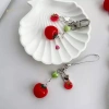 MUQV Dây Xích Ngôi Sao Cà Chua cho Điện Thoại, Máy Ảnh - Móc Khóa Nữ Quà Tặng 2