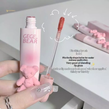 MUQV Gege Bear Gấu Nhỏ Dễ Thương Matte Velvet Lip Glaze Mist - Son Kem Nhiều Màu Dưỡng Da Trang Điểm Nữ 66.880₫ 2