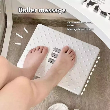 MUQV Ghế Chân Di Động Có Con Lăn Massage - Tiện Lợi Cho Văn Phòng & Nhà