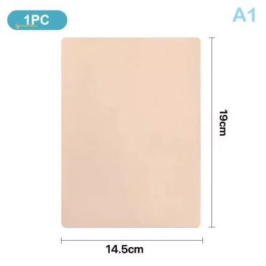 MUQV Hình xăm thực hành silicone 1/5/10 cái dày 1mm - Dễ dùng cho người mới, giảm còn 36.828₫
