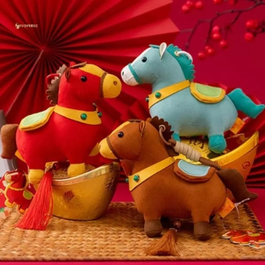MUQV Linh Vật Pony Dễ Thương Móc Khóa Ngựa Nhồi Bông, Quà Tặng Năm Mới 169k 4 MUQV Linh Vật Pony Dễ Thương Móc Khóa Ngựa Nhồi Bông, Quà Tặng Năm Mới 169k 4