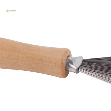 MUQV Lược Gỗ Đa Năng Làm Sạch Bàn Chải Tóc, Lược Bụi Tay Cầm Nhúng Dụng Cụ 7