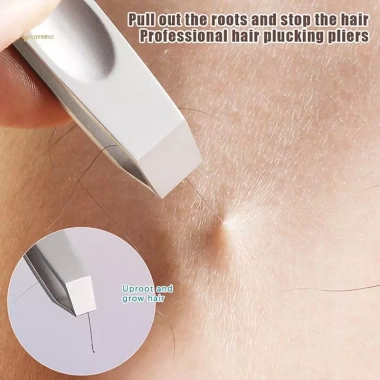 MUQV Magic Tool miệng rộng pluing tóc râu thép không gỉ - Dành cho nam nữ