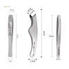 MUQV Magic Tool miệng rộng pluing tóc râu thép không gỉ - Dành cho nam nữ 9