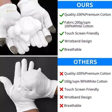 MUQV Màn hình cảm ứng găng tay dưỡng ẩm - tẩy tế bào chết, chăm sóc chân, giảm giá 22% chỉ 63.360 VND 4