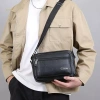 MUQV Man Messenger Túi Da Thật - Đeo Ngang và Vai, Tote Thời Trang Chất Lượng Cao 7