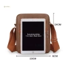 MUQV Man Messenger Túi Da Thật - Đeo Ngang và Vai, Tote Thời Trang Chất Lượng Cao 9