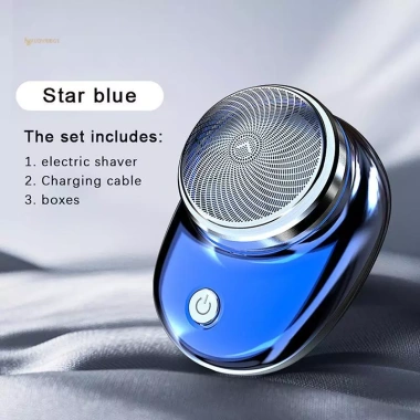 MUQV Máy Cạo Râu Điện Di Động USB 2 trong 1 Ướt Khô, Sạc Đơn Giản, Giặt Quà Cha