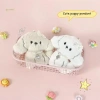 MUQV Móc Khóa Thời Trang Chó Dễ Thương Sang Trọng - Đa Năng Cho Nữ Cô Gái, Túi Mặt và Dây Chuyền, Quà Tặng Sinh Nhật 8