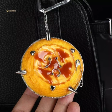 MUQV Móc Khóa Trứng Tart Đồ Trang Trí Quà Tặng - Giá 156.640 VND (Giảm từ 192.667 VND) 4