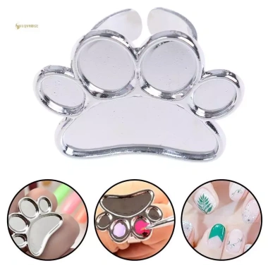 MUQV Móng Tay Nghệ Thuật Kim Loại Vòng Ngón Tay Bảng Màu Tranh Giá Đỡ 47.630 VND