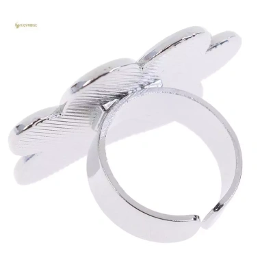 MUQV Móng Tay Nghệ Thuật Kim Loại Vòng Ngón Tay Bảng Màu Tranh Giá Đỡ 47.630 VND