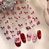 MUQV Năm Ngựa 2.024 Stikers Ngựa Đỏ Fortune DIY Nail Art Móng Tay Đề Can 56.760₫ 4