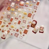 MUQV Năm Ngựa 2.024 Stikers Ngựa Đỏ Fortune DIY Nail Art Móng Tay Đề Can 56.760₫ 8