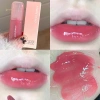 MUQV Ống Hồng Gương Nước Bóng Son Dưỡng Ẩm Pha Lê Thạch Glaze Môi Họa Tiết Tint Bóng Trang Điểm Sáng Da 7