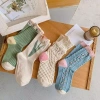 MUQV Sos Nữ Hàn Quốc Cotton Frilly Ruffle Dễ Thương, Thoáng Khí, Giá 40,932₫ 2