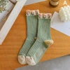 MUQV Sos Nữ Hàn Quốc Cotton Frilly Ruffle Dễ Thương, Thoáng Khí, Giá 40,932₫ 6