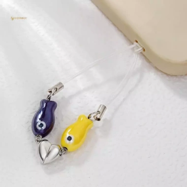 MUQV Túi Charm 2 Chiếc Dây Chuyền Gốm Móc Khóa Điện Thoại – Quà Tặng Dễ Thương 53.020₫ 4