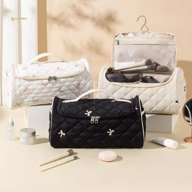 MUQV Túi Du Lịch Quilted Cotton Dành Cho Airwrap - Dụng Cụ Tóc Có Móc Treo, Bảo Quản Tiện Lợi Giá Ưu Đãi 250k Giảm Giá Đặc Biệt 2