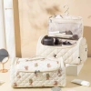 MUQV Túi Du Lịch Quilted Cotton Dành Cho Airwrap - Dụng Cụ Tóc Có Móc Treo, Bảo Quản Tiện Lợi Giá Ưu Đãi 250k Giảm Giá Đặc Biệt 4