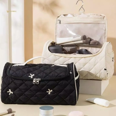 MUQV Túi Du Lịch Quilted Cotton Dành Cho Airwrap - Dụng Cụ Tóc Có Móc Treo, Bảo Quản Tiện Lợi Giá Ưu Đãi 250k Giảm Giá Đặc Biệt 7