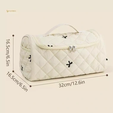 MUQV Túi Du Lịch Quilted Cotton Dành Cho Airwrap - Dụng Cụ Tóc Có Móc Treo, Bảo Quản Tiện Lợi Giá Ưu Đãi 250k Giảm Giá Đặc Biệt 8