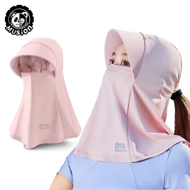 Musion Ice Silk Cap Chống Nắng UV – Mặt Nạ Thoáng Khí, Giặt Được, 73.332 VND