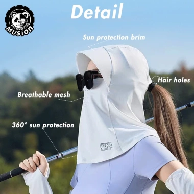 Musion Ice Silk Cap Chống Nắng UV – Mặt Nạ Thoáng Khí, Giặt Được, 73.332 VND 4 Musion Ice Silk Cap Chống Nắng UV – Mặt Nạ Thoáng Khí, Giặt Được, 73.332 VND 4