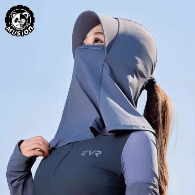 Musion Ice Silk Cap Chống Nắng UV – Mặt Nạ Thoáng Khí, Giặt Được, 73.332 VND