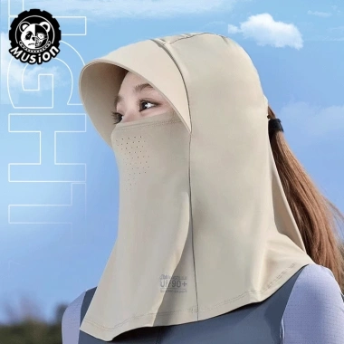 Musion Ice Silk Cap Chống Nắng UV – Mặt Nạ Thoáng Khí, Giặt Được, 73.332 VND