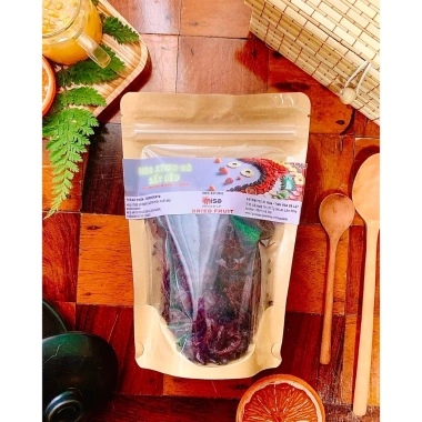 Mứt Atiso Đỏ Hibiscus Đà Lạt – Giòn, Ít Ngọt, Đỏ Đậm, Đặc Sản Nhà Mình, Giá Ưu Đãi 65.000₫