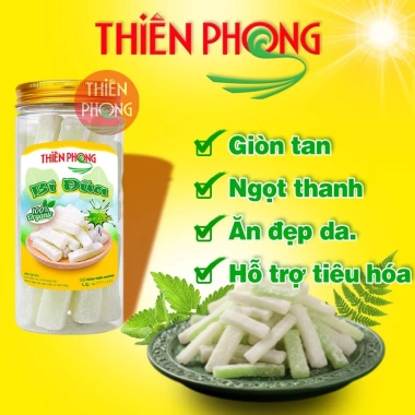 Mứt bí đũa Thiên Phong 250-750g - Vị ngọt thanh, thơm nhẹ, Hộp sang trọng, giảm còn 60.000 VND 4 Mứt bí đũa Thiên Phong 250-750g - Vị ngọt thanh, thơm nhẹ, Hộp sang trọng, giảm còn 60.000 VND 4
