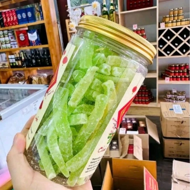 Mứt Bí Thơm Vị Lá Dứa Ngọt 500g‑1.000g – Giá Giảm 135.000₫, Thơm Ngon, Dễ Bảo Quản