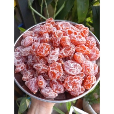 Mứt chanh non sấy dẻo 500g - Giảm ho, giảm đau họng, ăn vặt ngon, chỉ 45.000₫