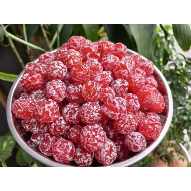 Mứt chanh non sấy dẻo 500g - Giảm ho, giảm đau họng, ăn vặt ngon, chỉ 45.000₫