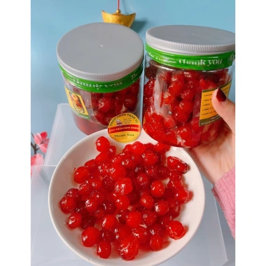 Mứt Chùm Ruột Rim Đường Hạt Lớn Đóng Hộp - Ngon Ngọt, Giá 47.000 VNĐ, Giảm Sốc 4