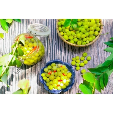 Mứt chùm ruột sốc muối ớt 1KG - Snack thơm cay, thức ăn vặt, giảm giá 95.000₫ 5