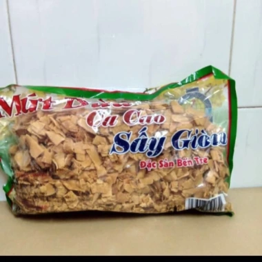 Mứt dừa cacao sấy giòn 500g - Topping kem tươi thơm ngon, giá ưu đãi 70.000₫