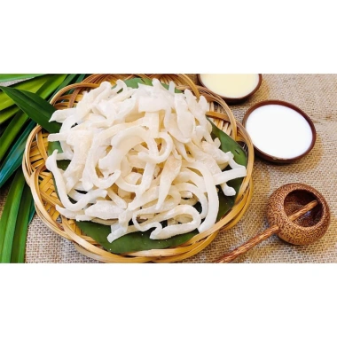 Mứt Dừa Non 1Kg Sợi Đũa Thủ Công, Mềm Ít Đường Ngọt Nhẹ, Siêu Thơm, Siêu Ngon - Giá 135.000₫