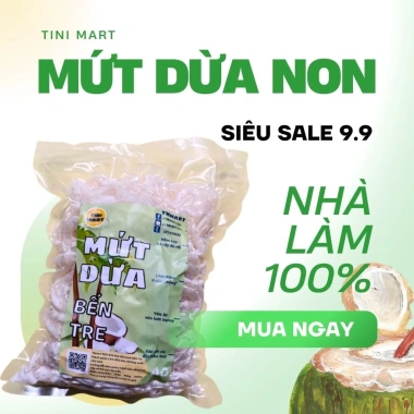 Mứt dừa non 1kg TiNimart – Ngon nhà làm 100% tay, giá ưu đãi 114.999₫